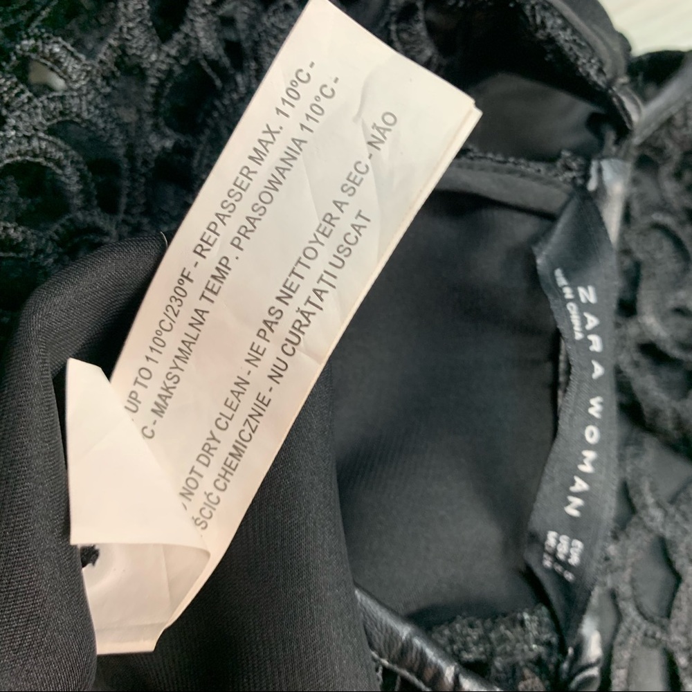 NWOT Black 🖤✨ ZARA 👗 - Picture 8 of 8